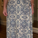 AZALEA MOSAIC BELTED SKIRT 1.9