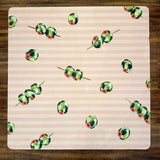MAHJONG MAT: OLIVE-TINI PRINT 8.28