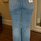 CARLENE MID RISE SLIM STRAIGHT CROP DENIM 1.8