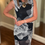 ARIELLA FLORAL MESH MAXI 6.18
