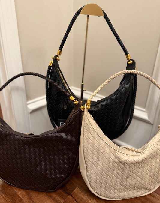 BC WOVEN HOBO BAG 9.9