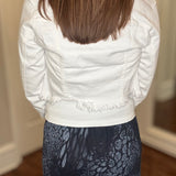 CELLO WHITE JEAN JACKET 3.25