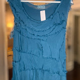 SILK RUFFLE DRESS (multiple colors)