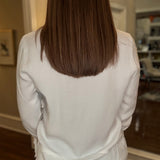 MULTIPLES 3/4 DRAWSTRING SLEEVE TOP 1.29