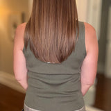 MOLLY BRACKEN KNIT TANK TOP 8.18