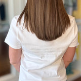 MAVI WHITE V NECK TEE 4.16
