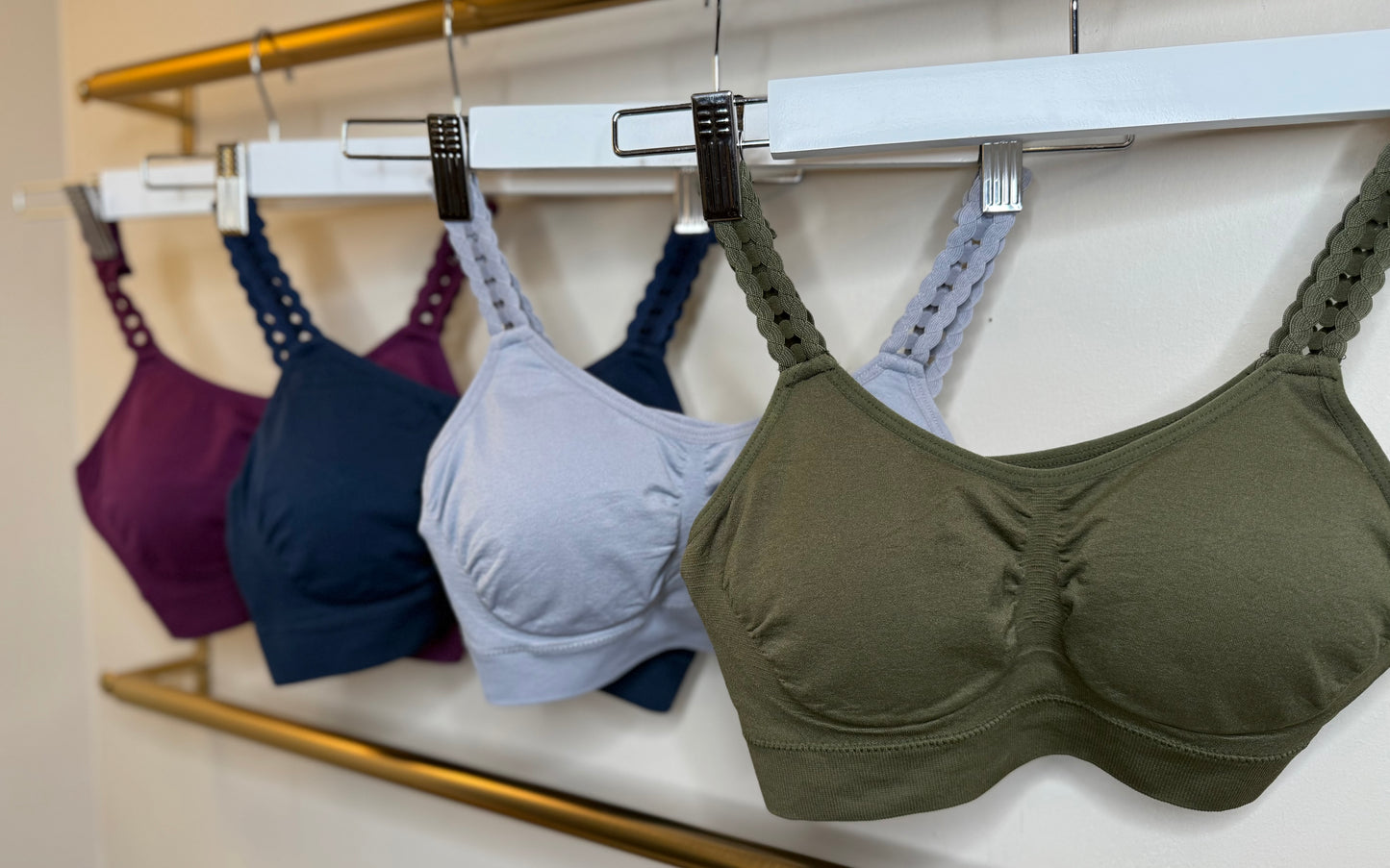 STRAP ITS LOOP STRAP BRALETTE
