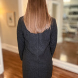 ESQUALO BLACK BOUCLE' JACKET 7.27