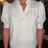 MARY SQUARE EMMIE IVORY TOP 6.16
