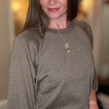DEX GLITTER SWEATER TOP 10.12