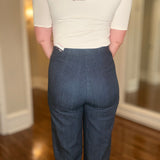 SLIMSATION NO WAIST FRONT PATCH POCKET CROP PANT 6.17