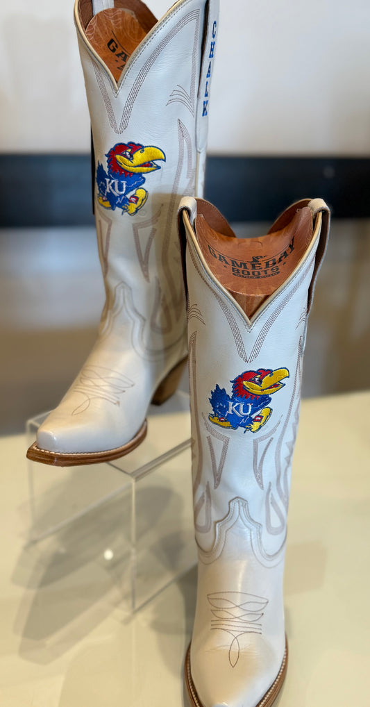 GAMEDAY WOMEN'S WESTERN BOOT-KU JAYHAWKS