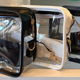 CLEAR CAMERA CROSSBODY