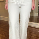 VERVET OLIVIA WIDE LEG WITH FINISHED HEM JEAN 5.28