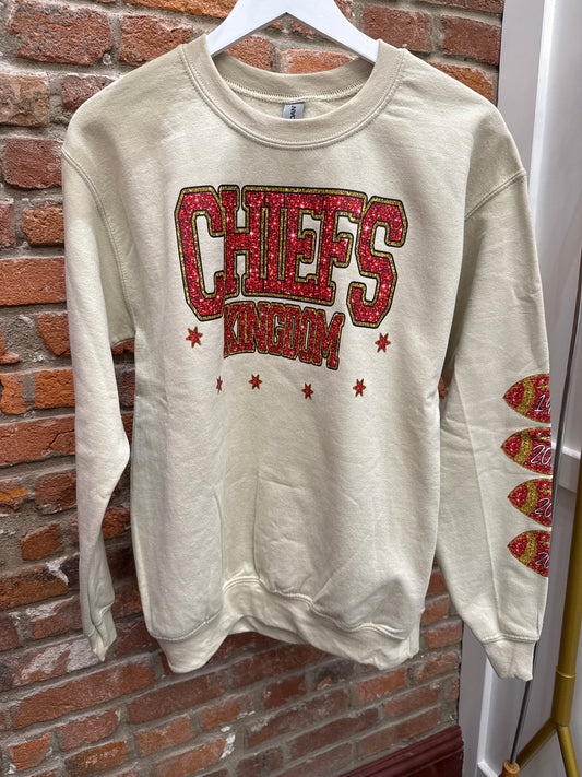 KANSAS CITY CHIEFS KINGDOM SWEATSHIRT 10.9