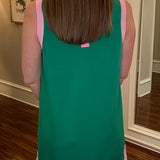 ENTRO GREEN/PINK SHORT DRESS 2.18