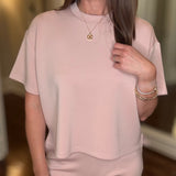 RD TESS KNIT SHORT SLEEVE TOP (multiple colors) 5.27