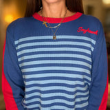 KU CUSTOM STRIPED SWEATER 8.21