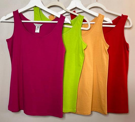 Multiples Scoop Neck Tank FINAL SALE