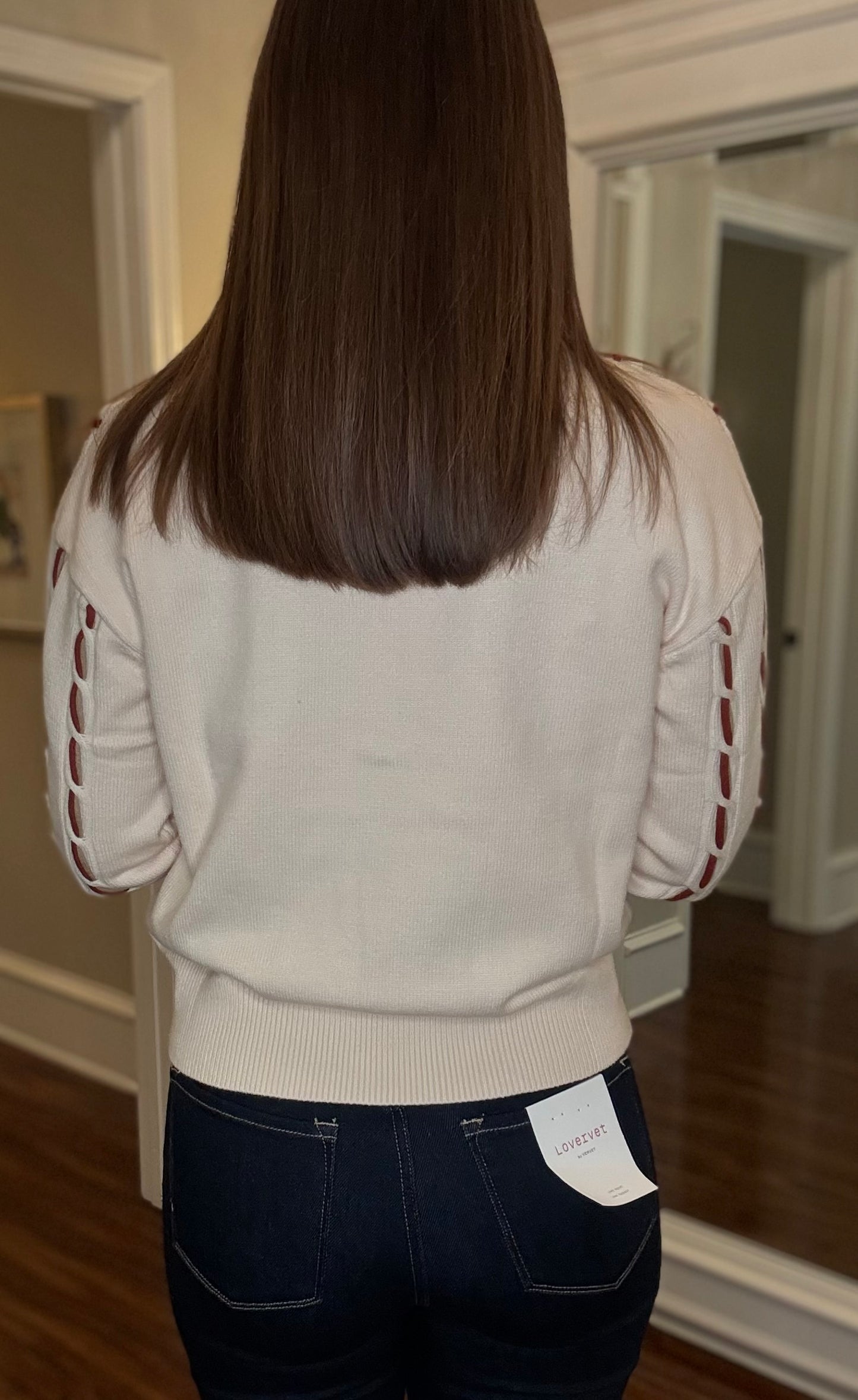 THML L/S DETAIL KNIT SWEATER 11.21