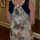 LOOK MODE LINEN PRINTED ROMPER 2.16