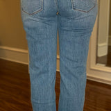 MELISSA MID RISE STRAIGHT LEG JEAN 1.8