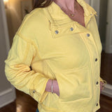 YELLOW LONG SLEEVE JACKET 2.10