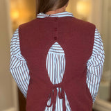 MOLLY BRACKEN SLEEVELESS SWEATER 8.18