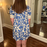 GLAM FLORAL MINI DRESS 6.16