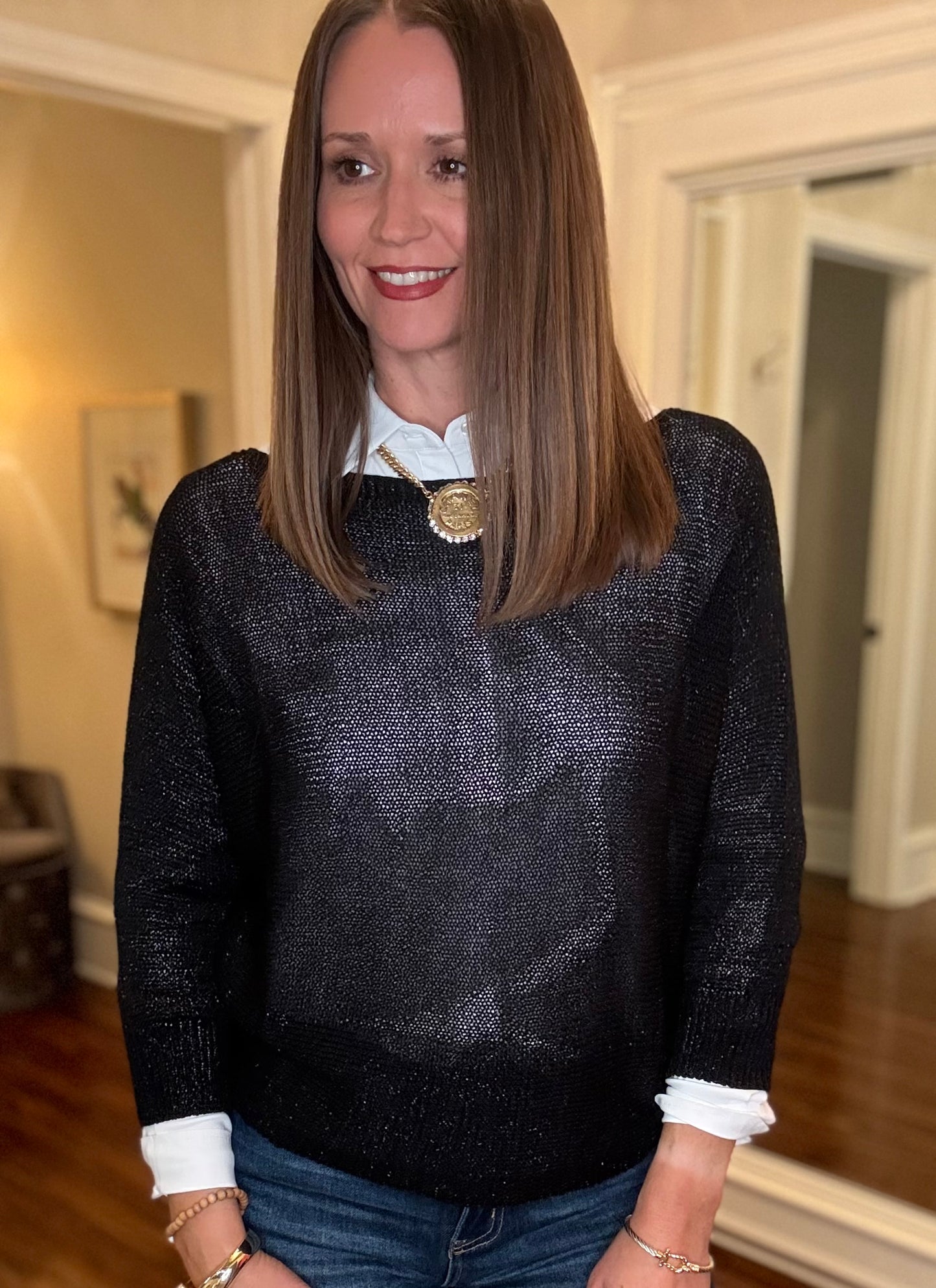 LOOK MODE SWEATER WITH BOW DETAIL (multiple colors) 10.24