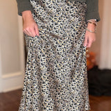 MOLLY BRACKEN PRINTED MAXI SKIRT 10.12