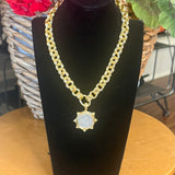 SUSAN SHAW ITALIAN COIN NECKLACE 361
