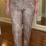 SNAKE PRINT PANT 2.10