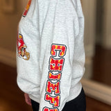 CHIEFS STARS SLEEVE SWEATSHIRT