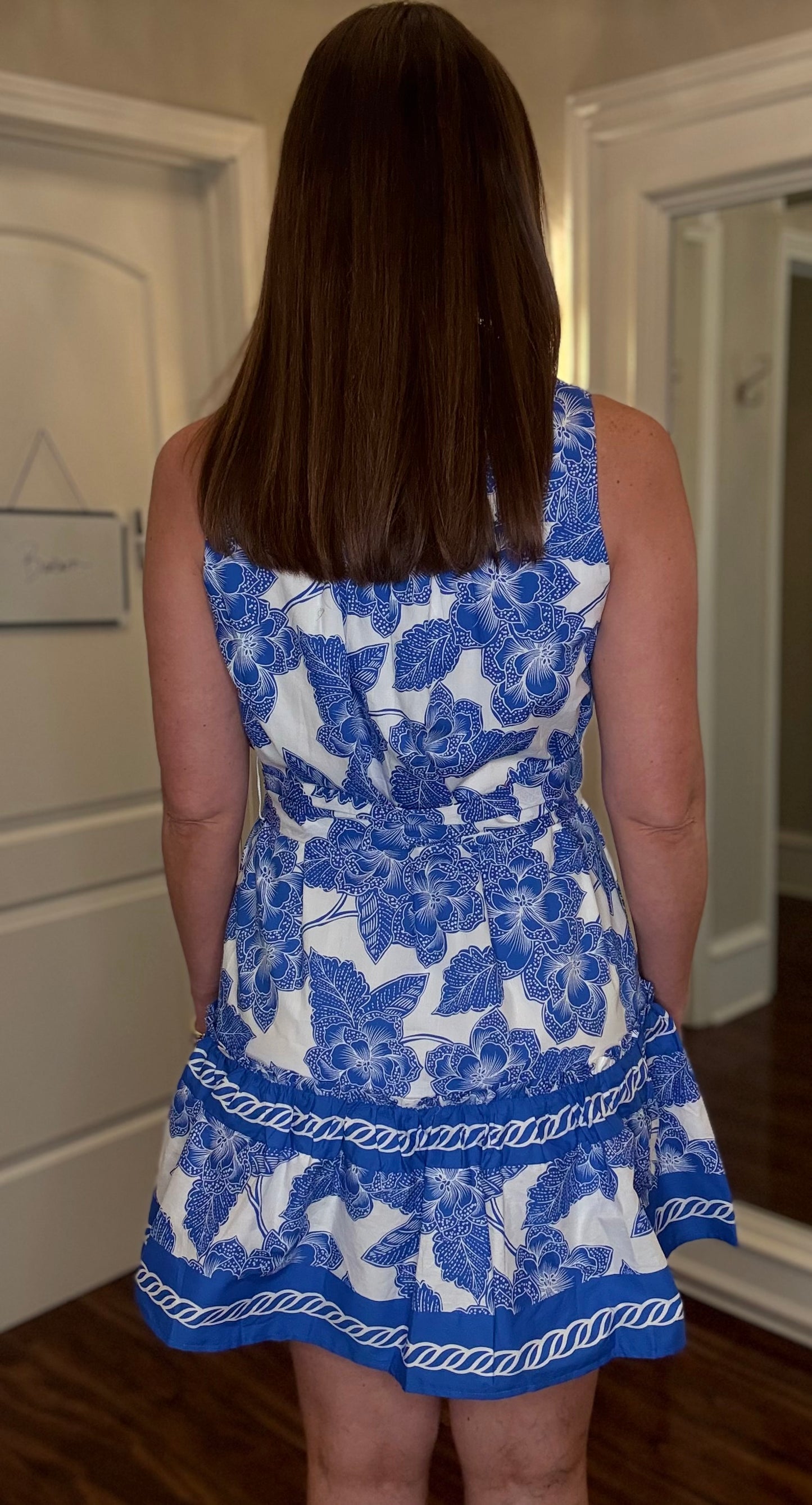 FLORAL SLEEVELESS MINI DRESS 1.7