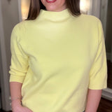 BRAND BAZAR CROPIE MOCK NECK SWEATER (multiple colors) 10.02