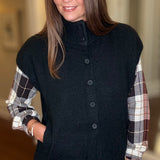MOLLY BRACKEN SLEEVELESS CARDIGAN 8.18
