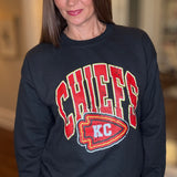 CHIEFS BLACK SWEATSHIRT