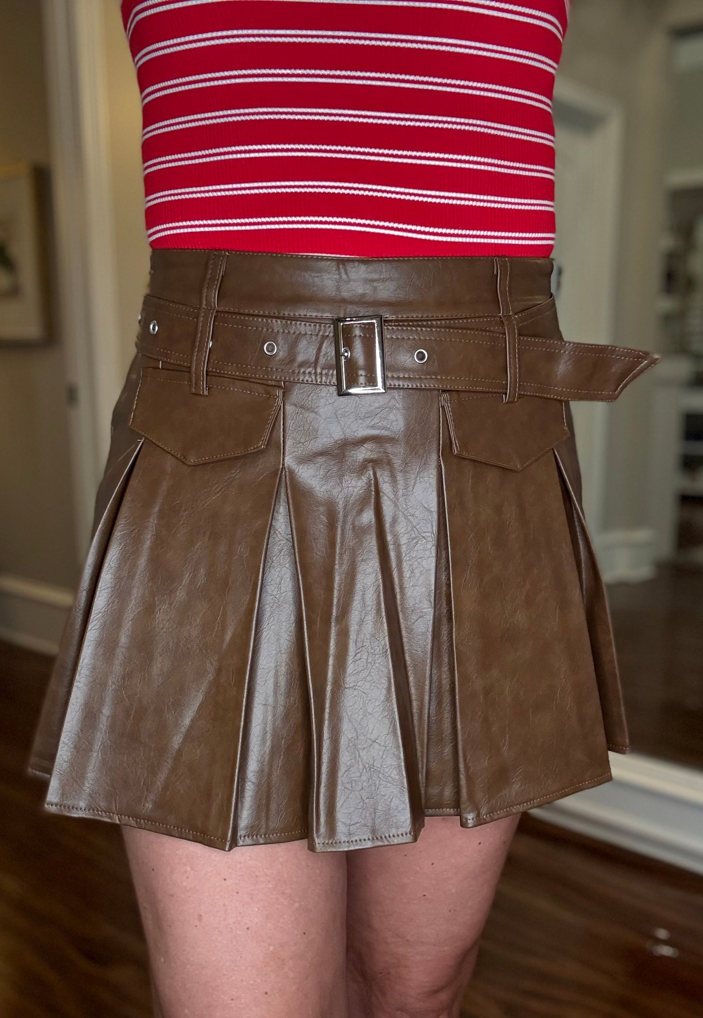 POCKET PLEATED SKORT 8.1