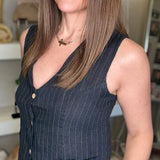 MILIO MILANO PINSTRIPE VEST 2.23