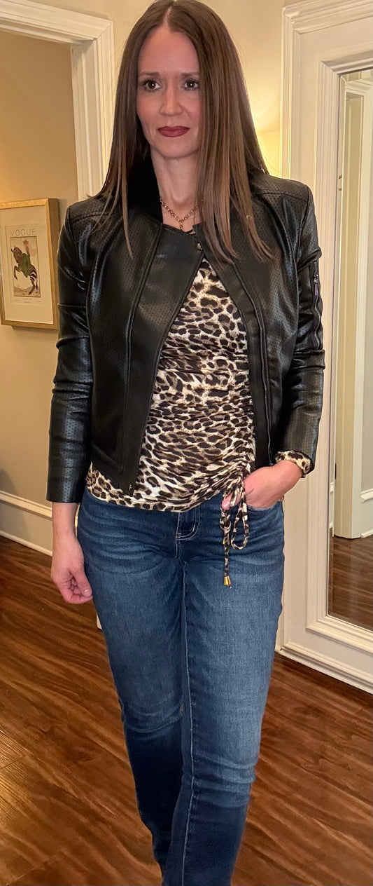 JENNY SIDE DRAW STRING TOP 10.28