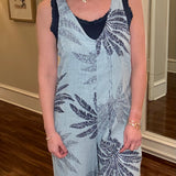 LOOK MODE PALM PRINT ROMPER 2.16