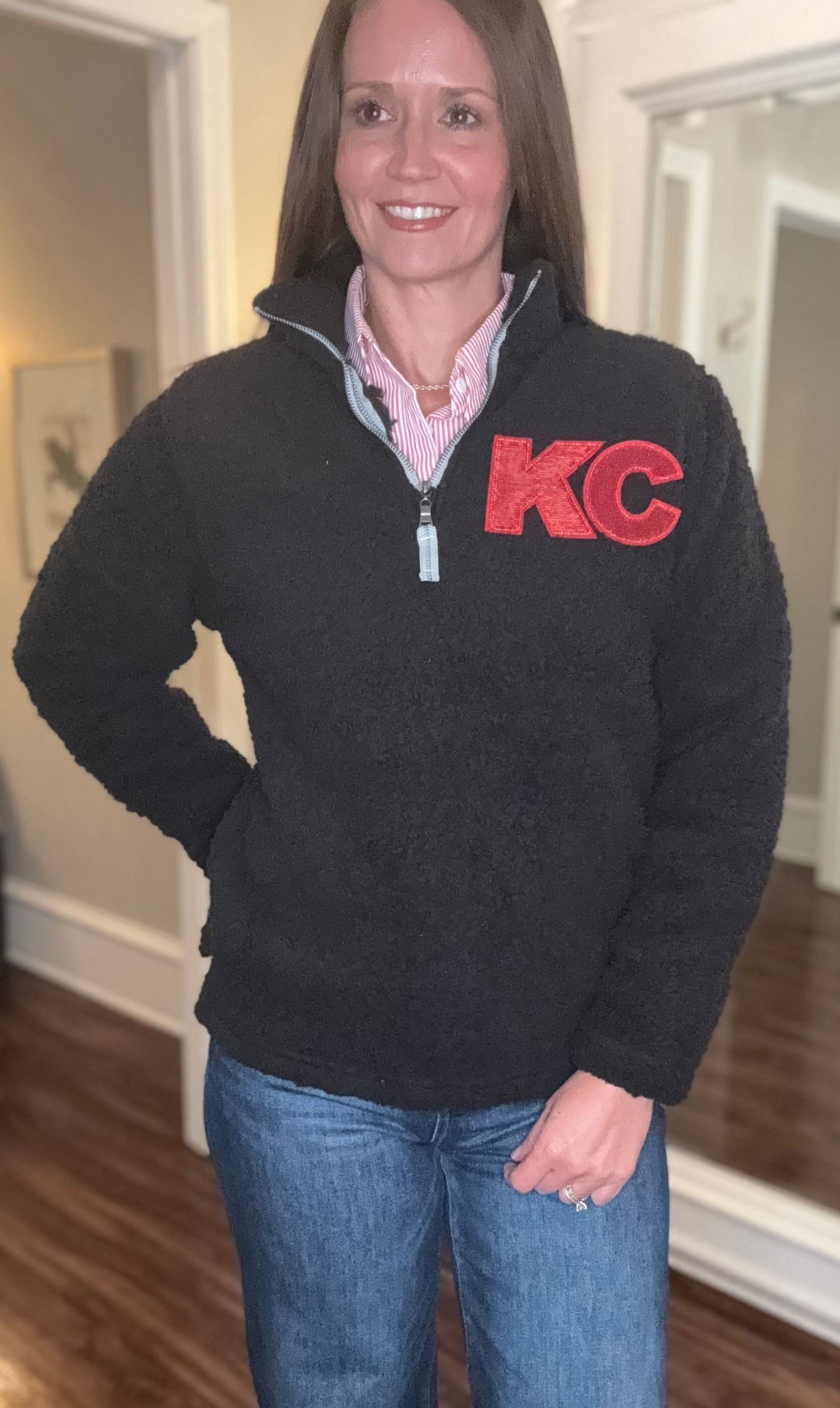 KC SEQUIN SHERPA 8.26