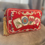 MARY FRANCES MAHJONG CLUTCH 8.28