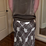 MILIO MILANO SILKY MIDI SKIRT (multiple colors) 3.18