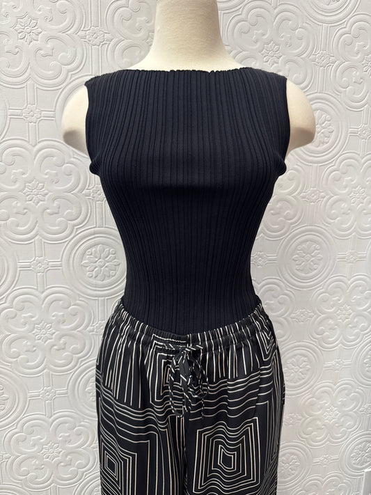 MIOU MUSE RIBBED KNITTED TOP 9.4