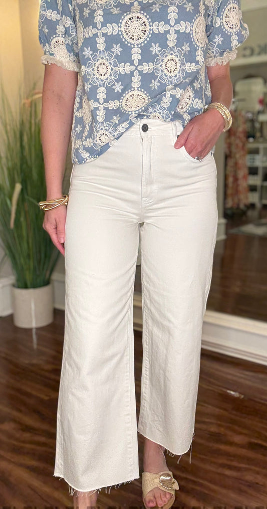 HIDDEN JEAN - NORI HIGH WAIST WIDE LEG 4.30