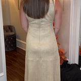SUEDE SLEEVELESS DRESS 10.7