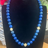 SUSAN SHAW BLUE BAILEY NECKLACE #3908G