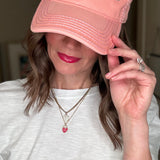 Bridal party baseball hat